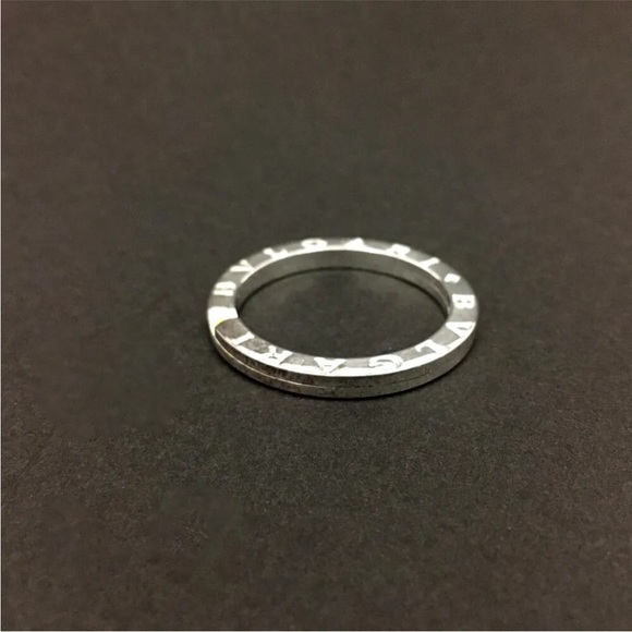 BVLGARI B Zero 1 Silver Sterling Silver 925 Key Ring Pendant + Box - Picture 11 of 14